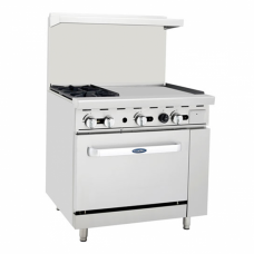 Atosa AGR-2B24GR-LP 36-inch Propane Gas Range