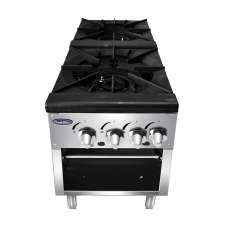 Atosa ATSP-18-2-LP Propane Gas Double Stock Pot Stove